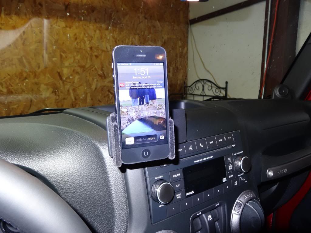 Best cell phone mount for jeep wrangler #4