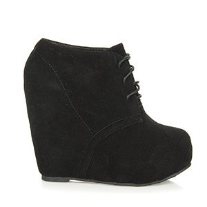 hidden platform ankle boots