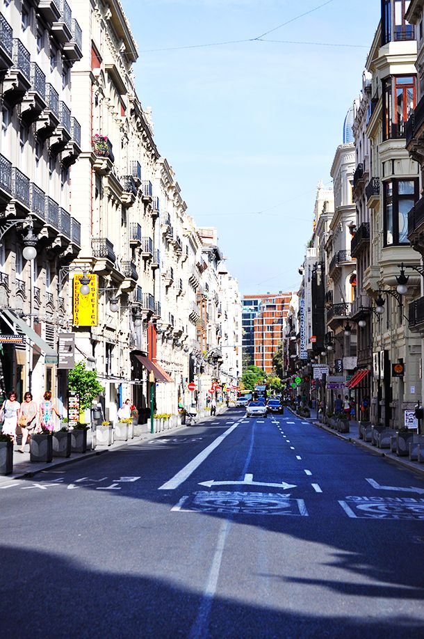 valencia, spanish tourism downtown, calle la paz valencia, fashion blogger in spain