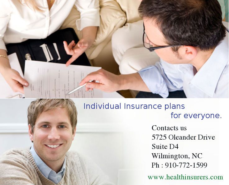 Individual Insurance Plans for everyone in NC (c) HealthInsurers individual health plans