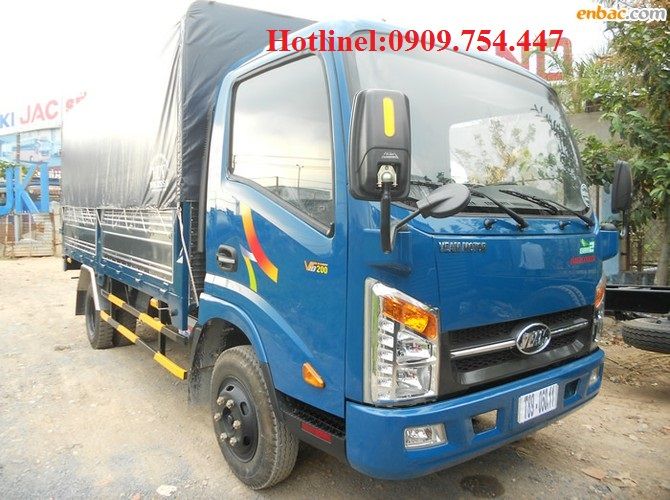 Bán khuyến mãi xe tải veam vt200,Hyundai vt200(2t),Hyundai vt250(2t5)