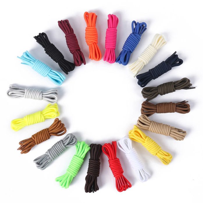 Colorful Shoe Laces Bootlace Shoelaces Sneakers Runners Coloured Flat ...