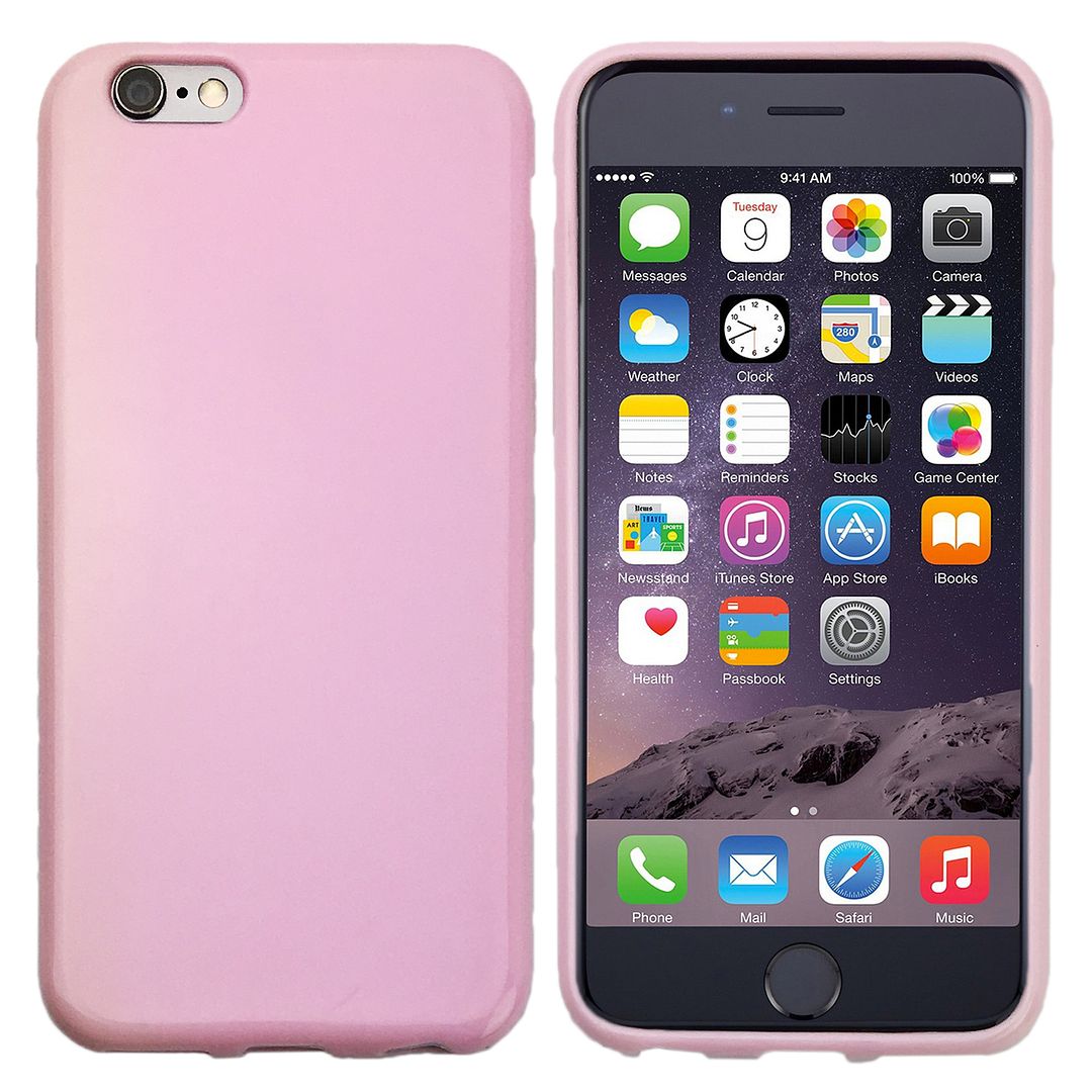 Soft Slim Silicone Gel TPU Case Cover Bumper for Apple iPhone 6S & 6 4. ...