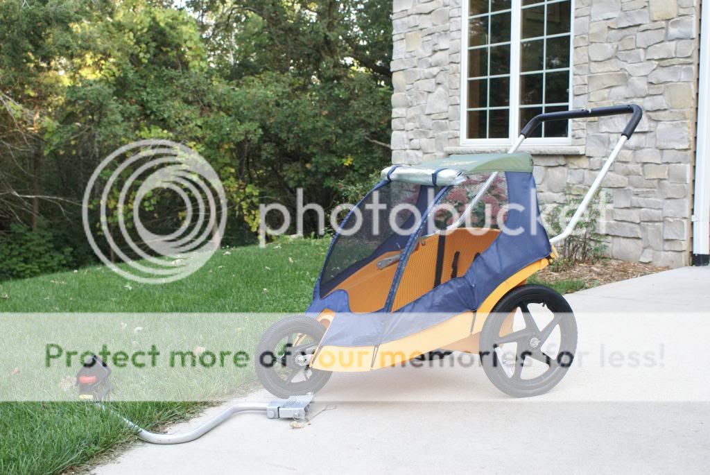 instep duosport bike trailer